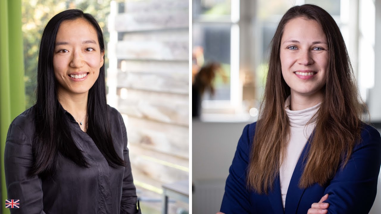 PhD researchers Pauline and Yinjie about their work for the Lifelines Corona study