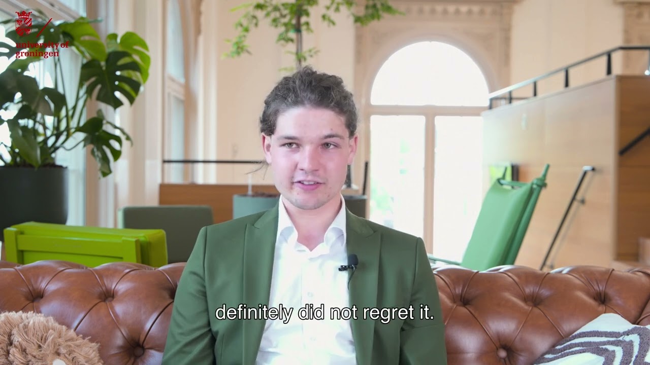 Max Eisenbart (GRL alumnus) on studying and working in Leeuwarden and across Fryslân