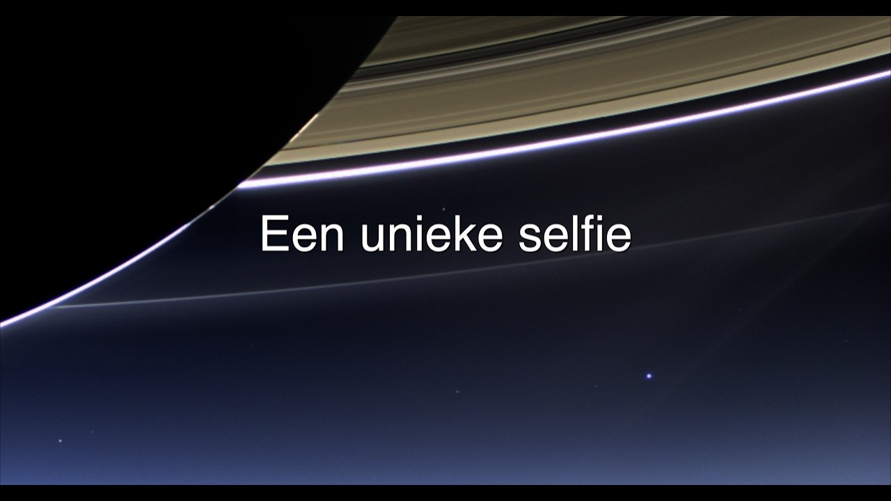 Sterrenkundige Peter Barthel laat een bijzondere foto zien van de aarde 