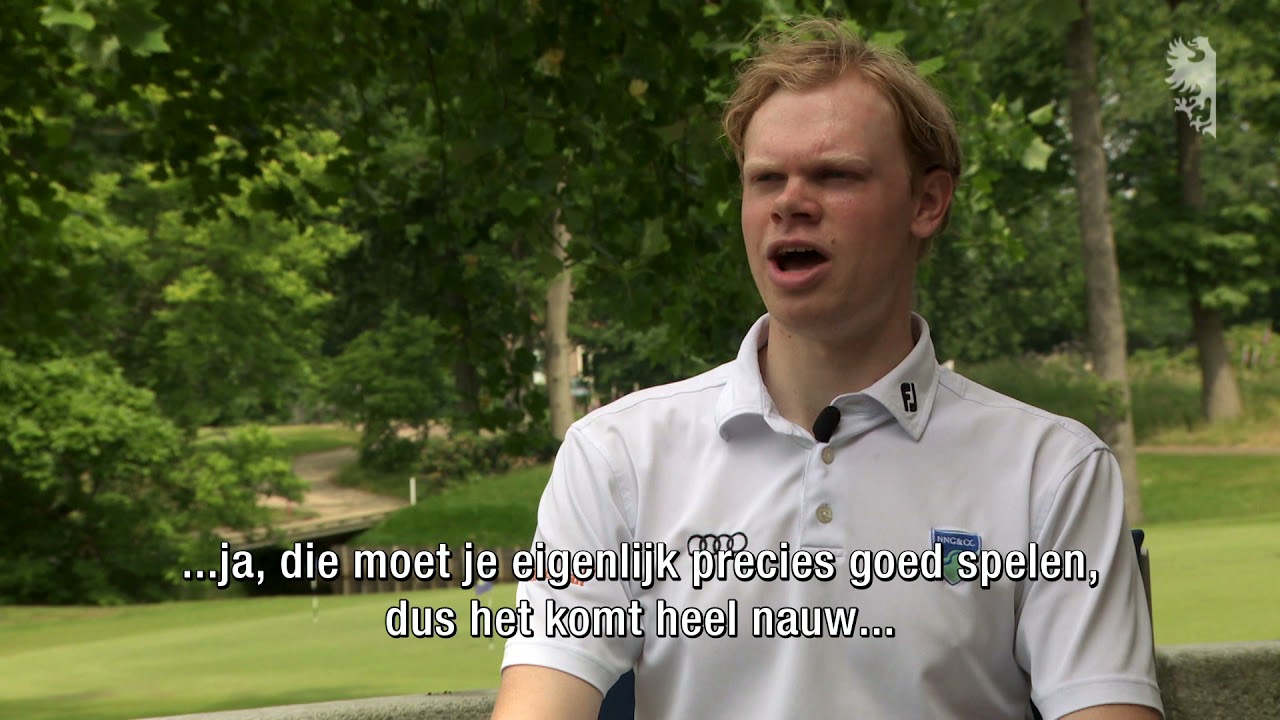 Golfer Job Schoenmaker over topsport en studeren