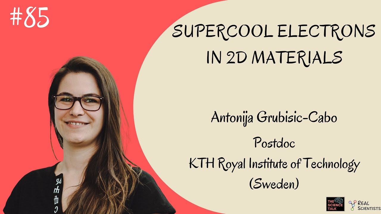 Check out Antonija’s interview with The Science Talk on YouTube.