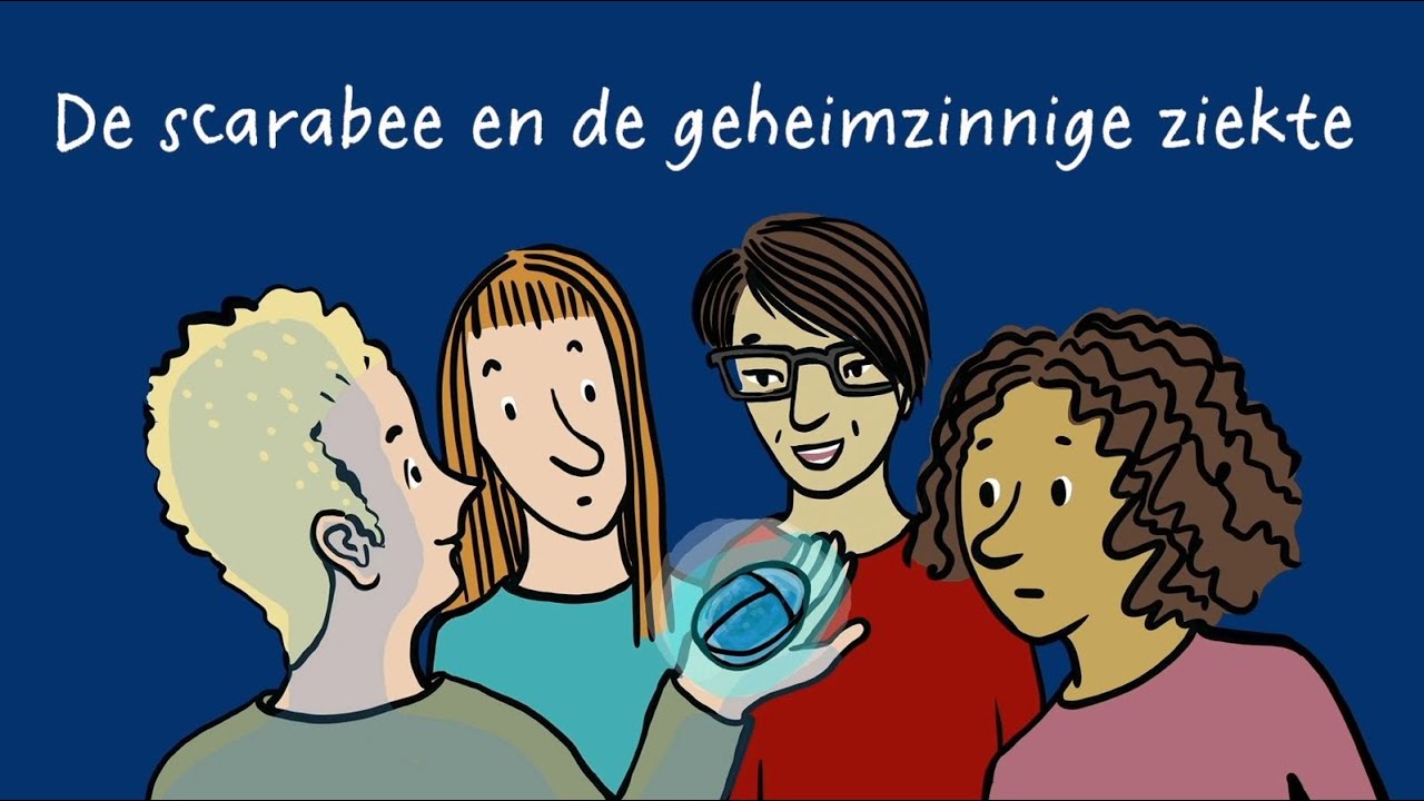 Teaser van "De scarabee en de geheimzinnige ziekte".