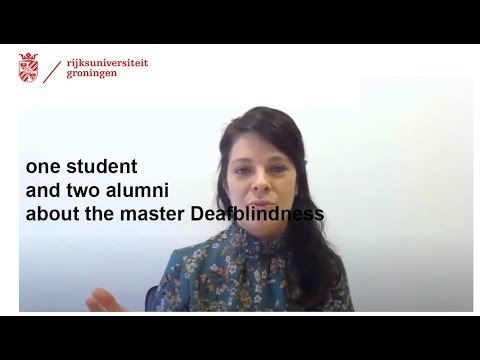 Alumni about the master Deafblindness