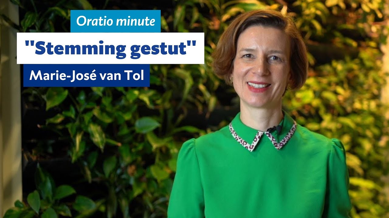"Stemming gestut"- Marie-José van Tol | Oratio minute