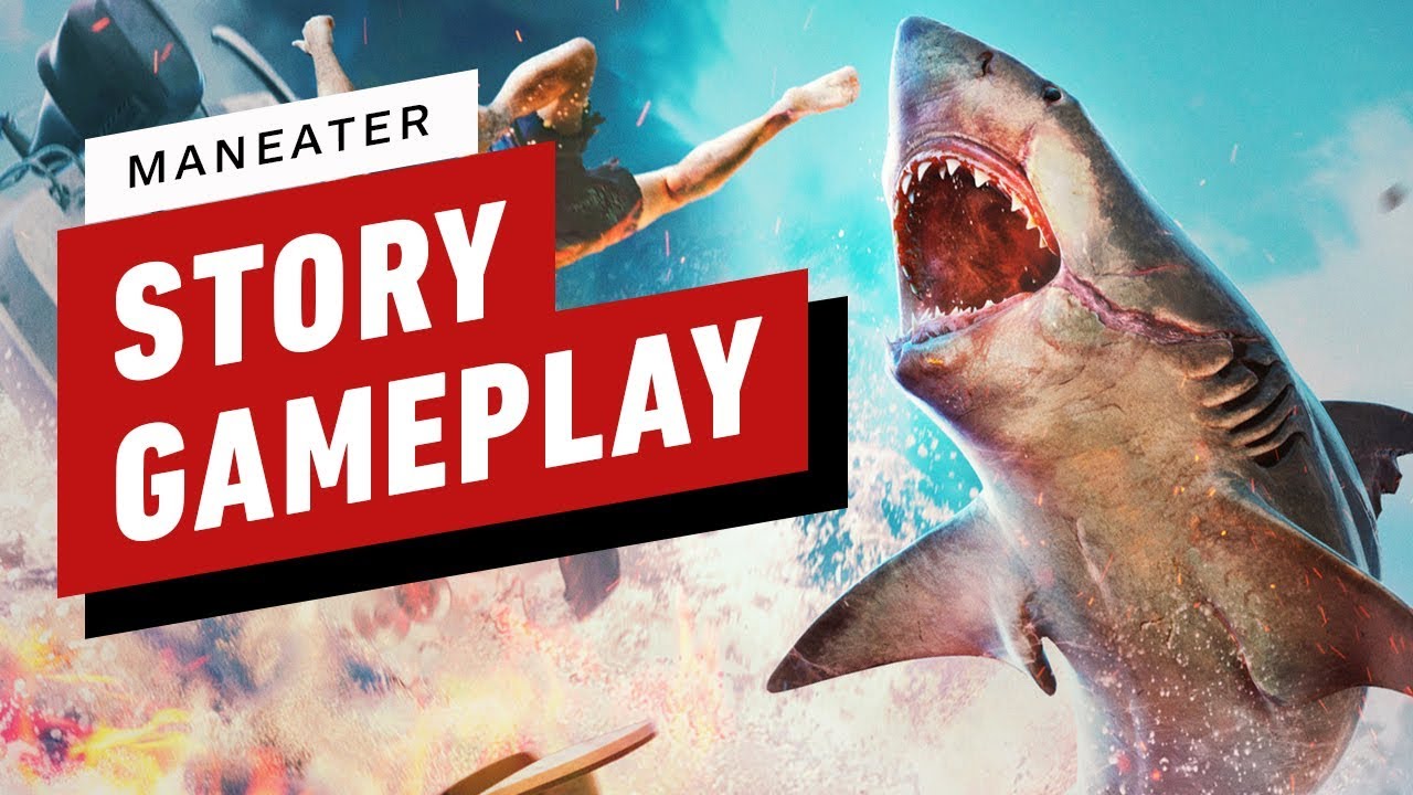 Gameplay video of Maneater
