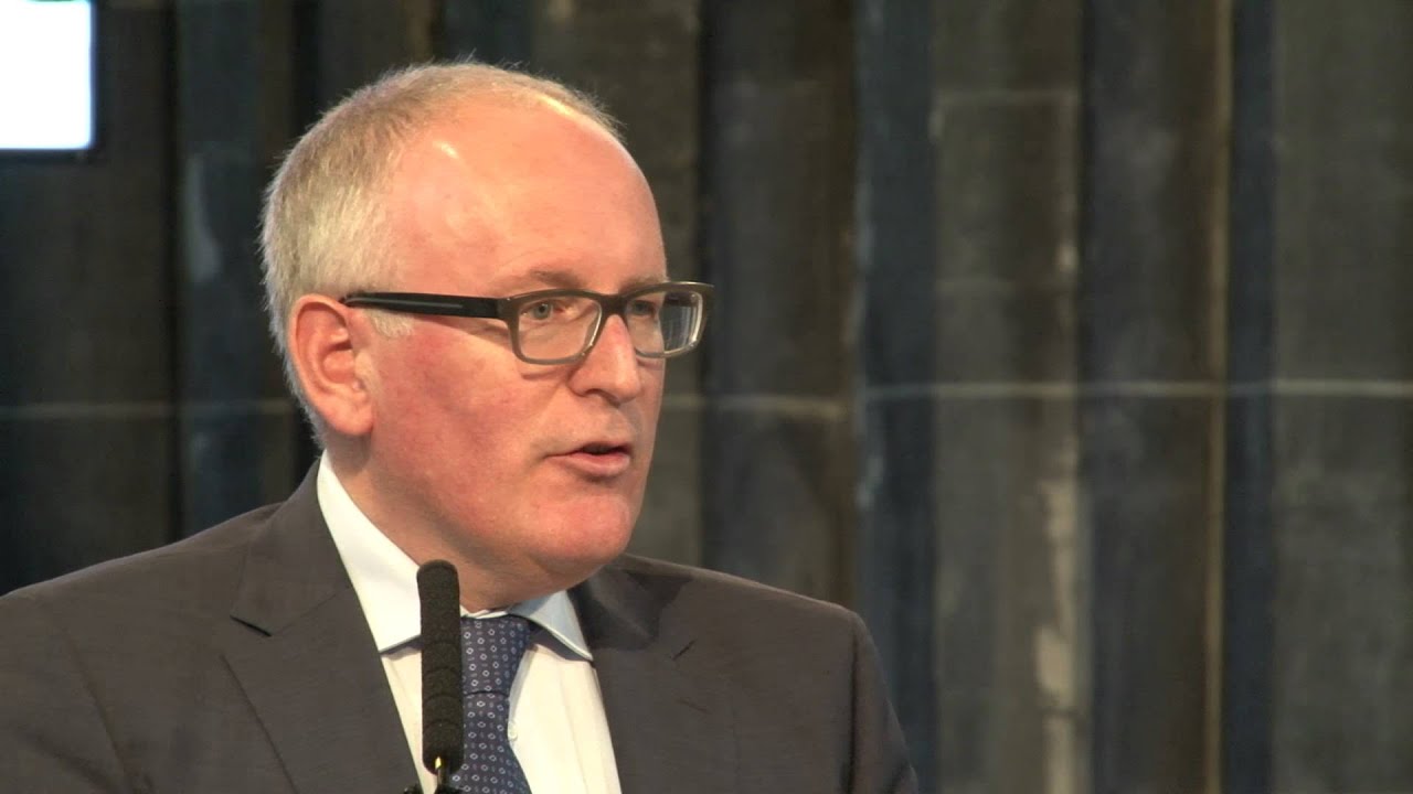 Toespraak minister Timmermans