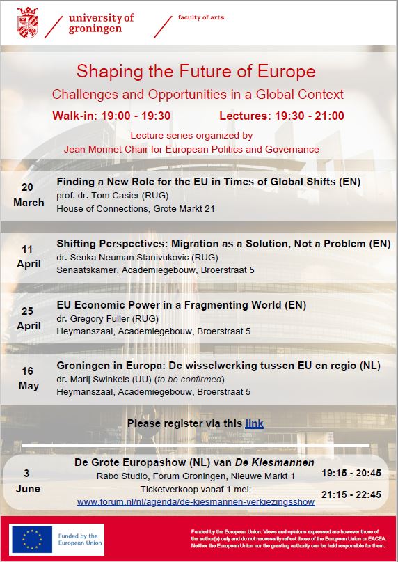 Shaping the future of Europe lecture series