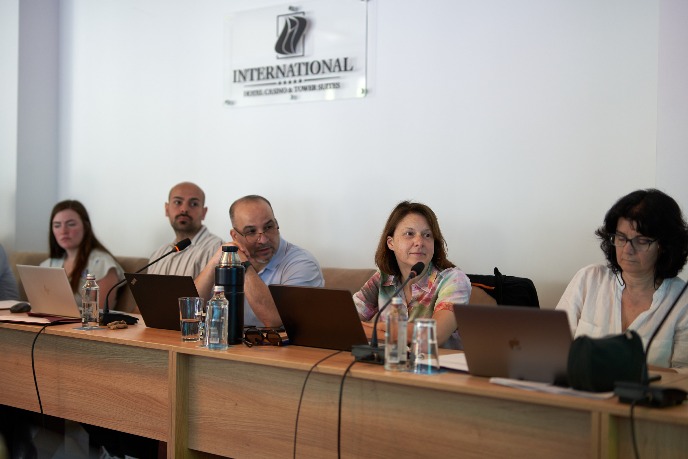 Yousif Al-Sagheer, Birgit Thoben and Tiziana Altiero