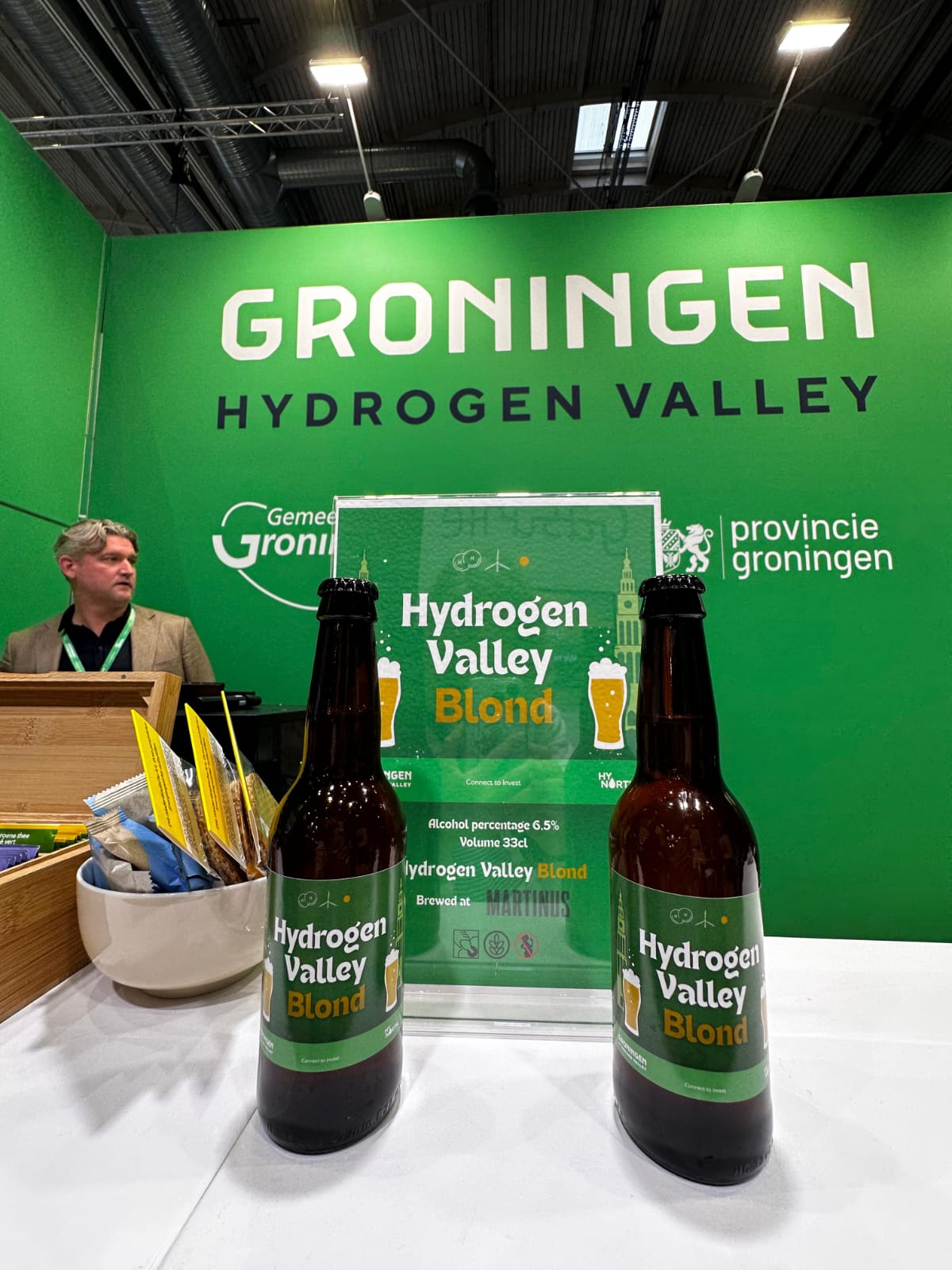 Hydrogen Valley Blond — promotional beers celebrating hydrogen innovation